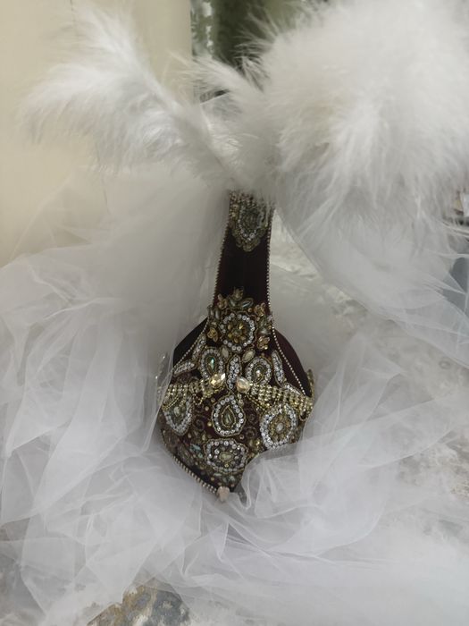 Саукеле с фатой ( длинная)