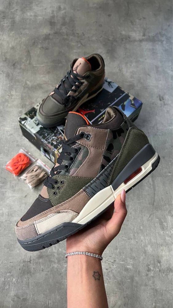 Jordan 3 Retro Patchwork Camo