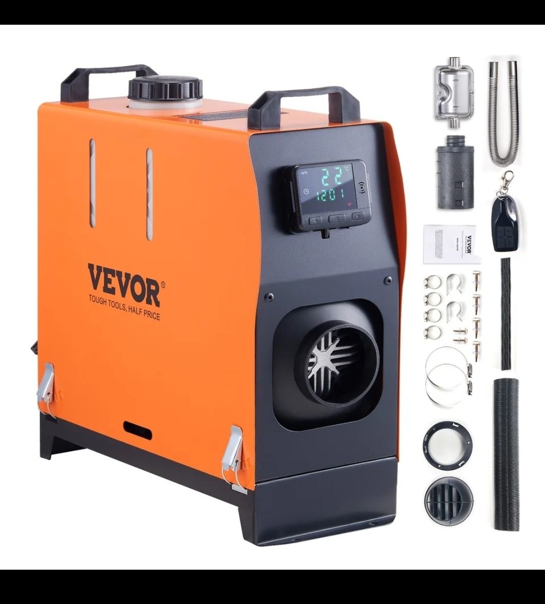 Vevor 8 kw Încălzire auxiliară sirocou hala,garaj
