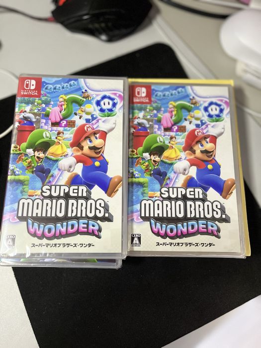 Новый запечатанный картридж Super Mario Bros. Wonder