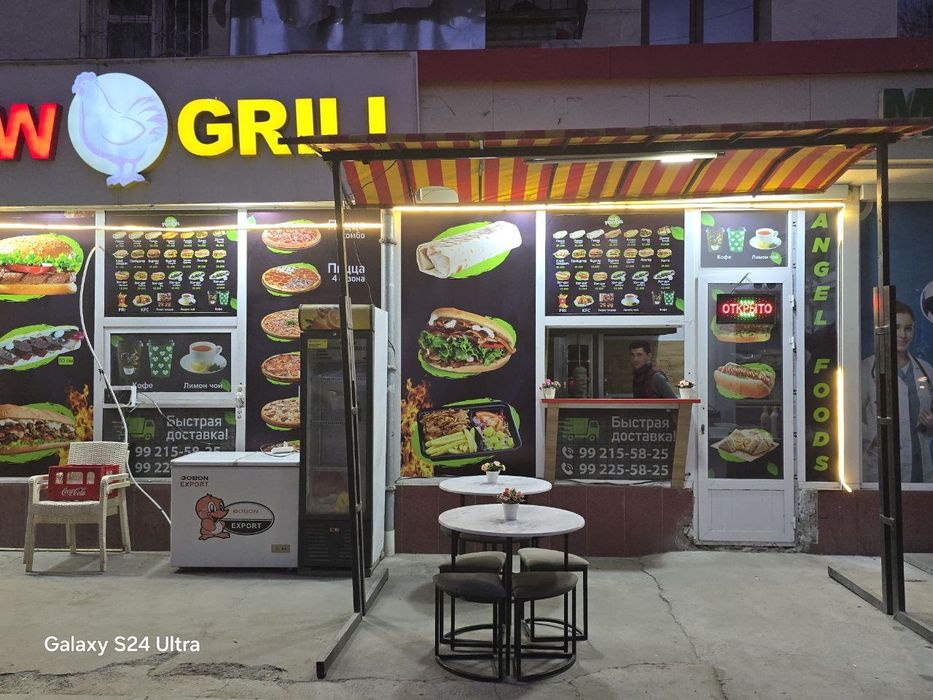 Arenda Fast foods foydada ishlab turgan joy Yo'ldi usti