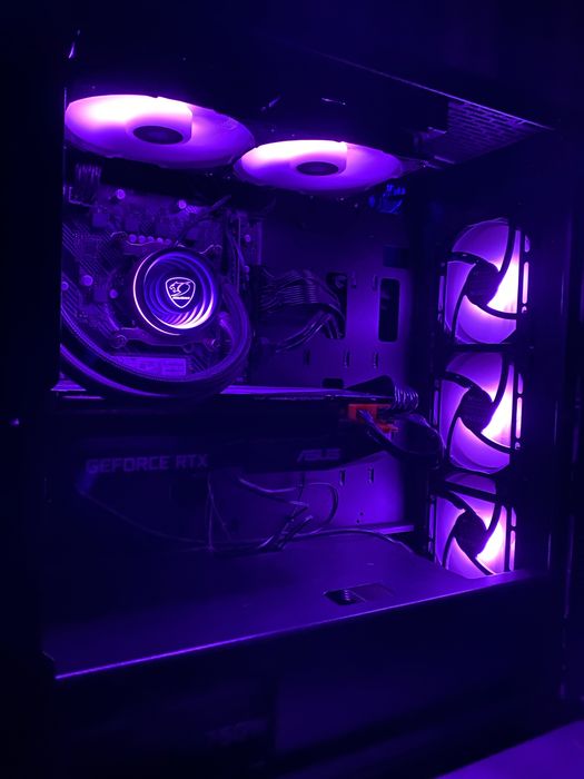 Игровой ПК i5-12400F | RTX 2070 | 16GB | SSD+HDD | Водяное охлаждение