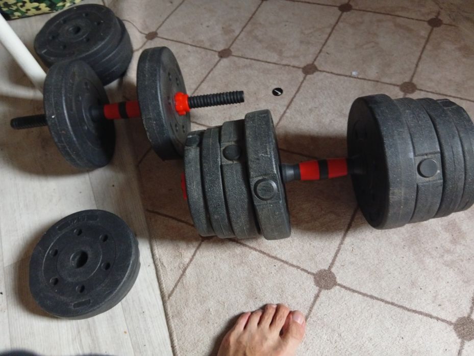 Гантели 14 кг срочно продам за 10000 т