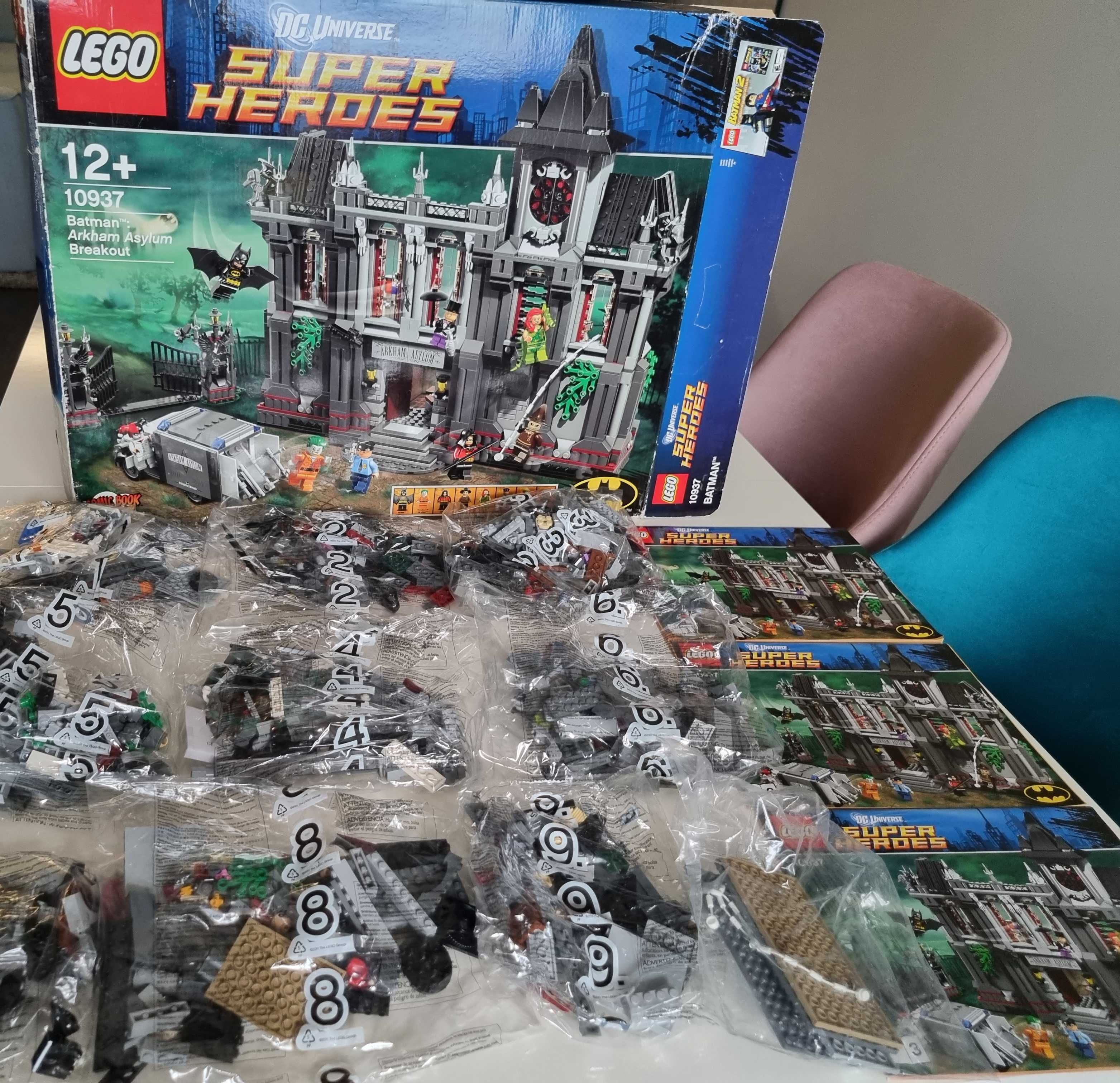 Lego Arkham Asylum 10937 Лего Батман 2013г