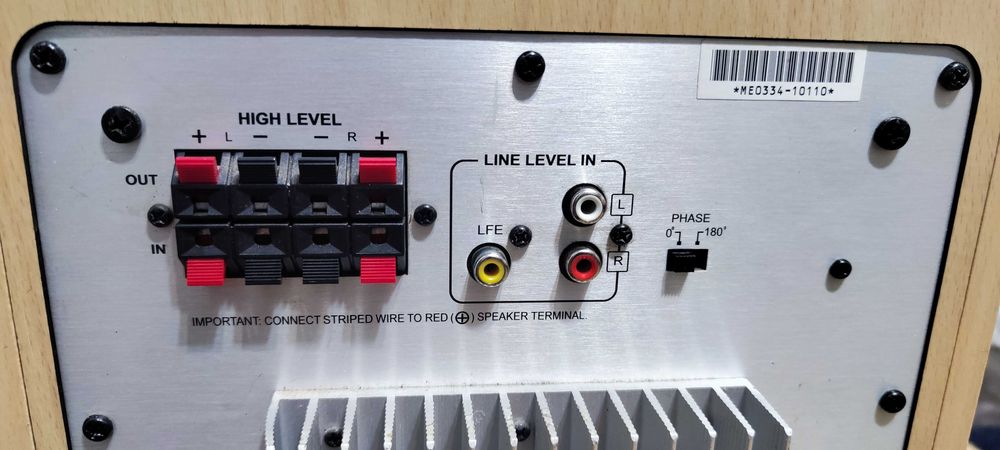 Subwoofer Audio Activ JBL SCS-SUB Statie Interna pt El
