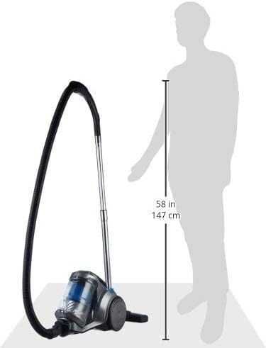 Цилиндрична прахосмукачка Amazon Basics без торба за прах, 2,5L 700W