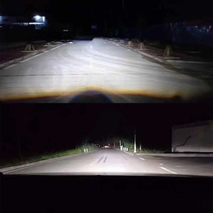 Диодни крушки H7 140W с вграден вентилатор LED крушки за фарове