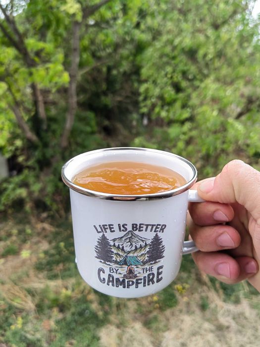 Планинарско метално емайлирано канче Mug