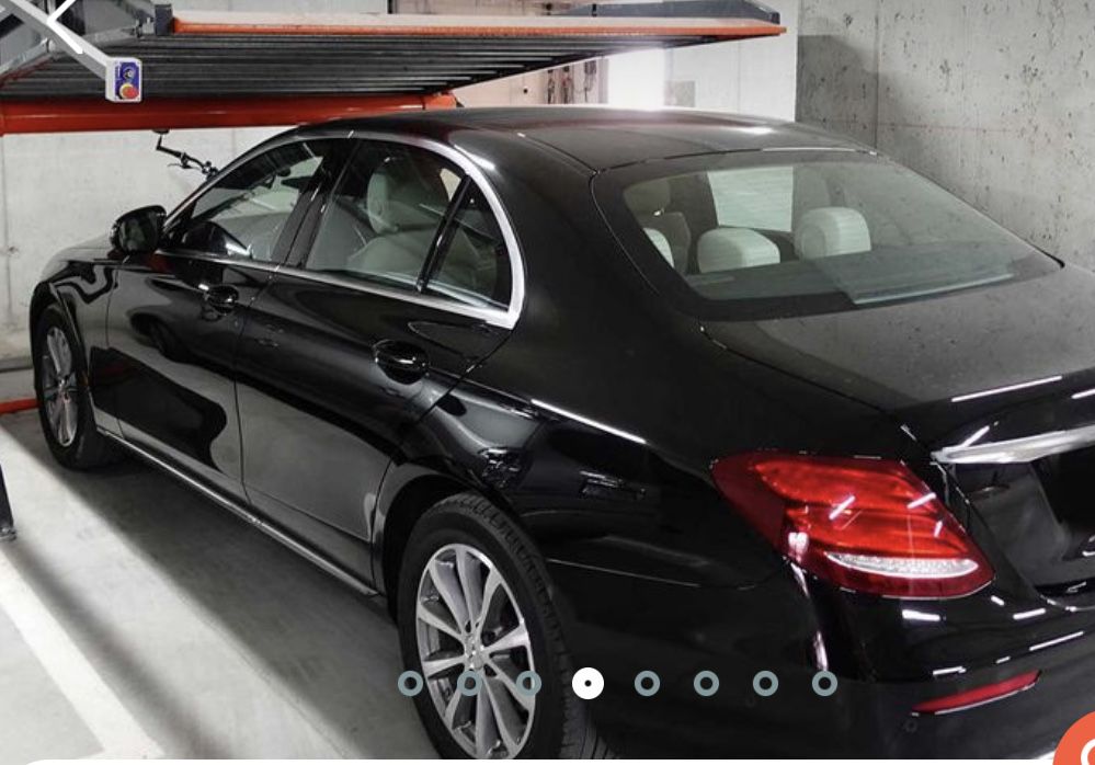 Паркинг платформа за паркиране на две нива