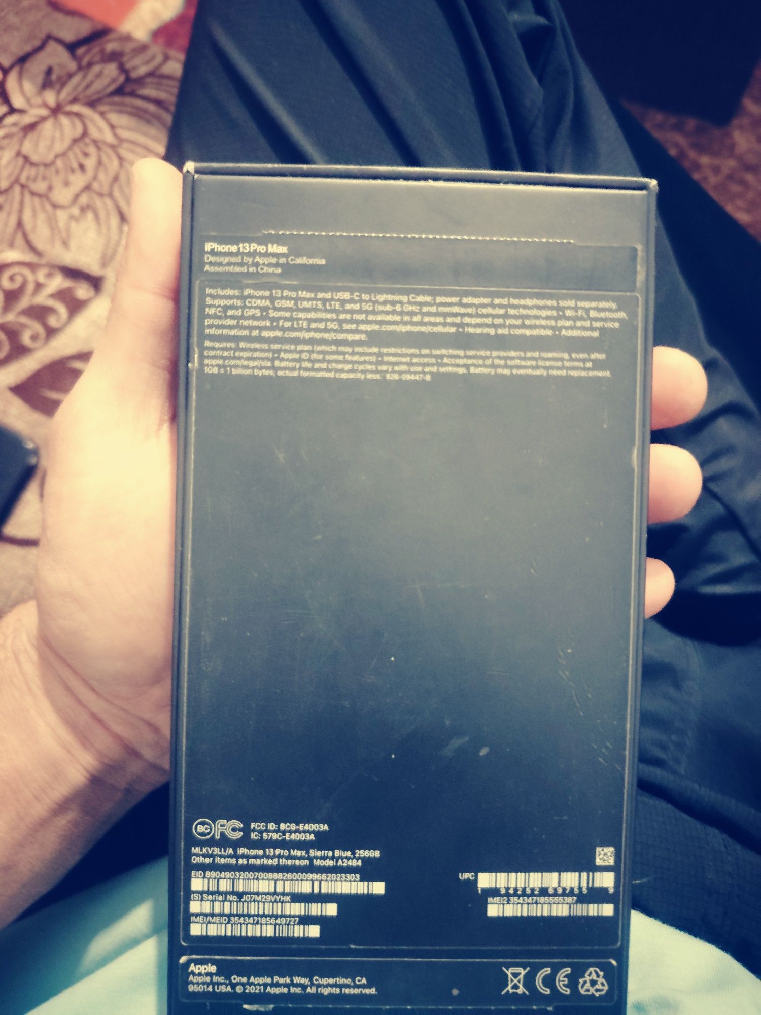 Iphone 13 pro max 256gb в идеальном состоянии