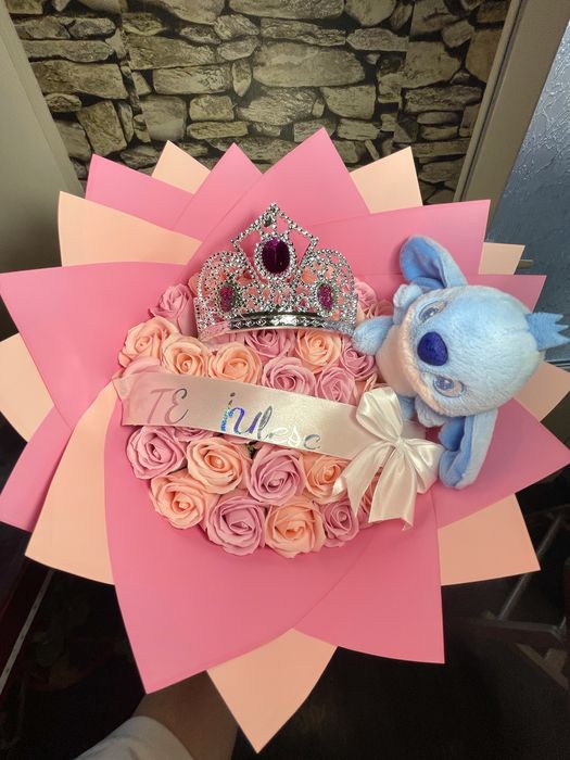 Buchet de trandafiri din sapun