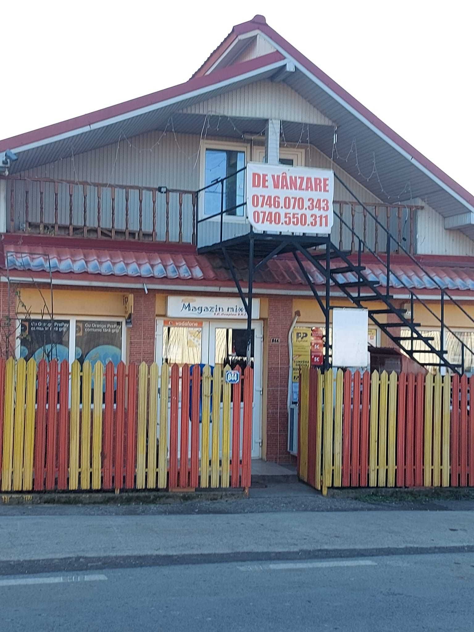 Vand afacere la cheie - spatiu comercial (sat Chiraftei, Galati)