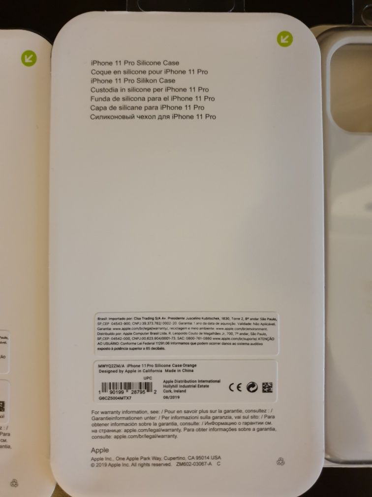 Husa Silicon iphone 11 Pro, 100% Originala Apple