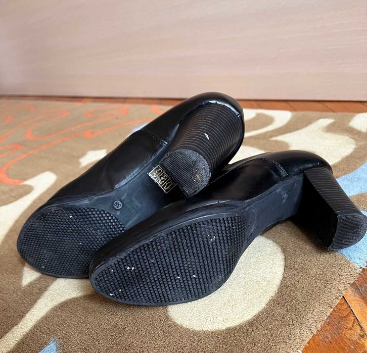 Дамски есенни обувки, естествена кожа, размер 38