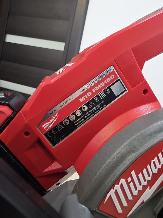 Circular milwaukee M18 FMS190