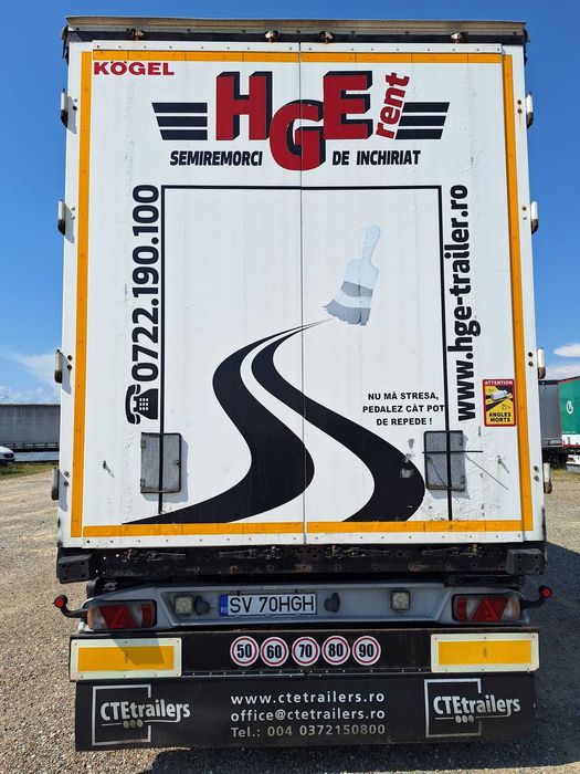 Vând semiremorca Kogel S24  – An 2014