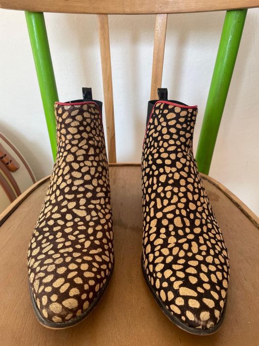 Женски боти от естествена кожа