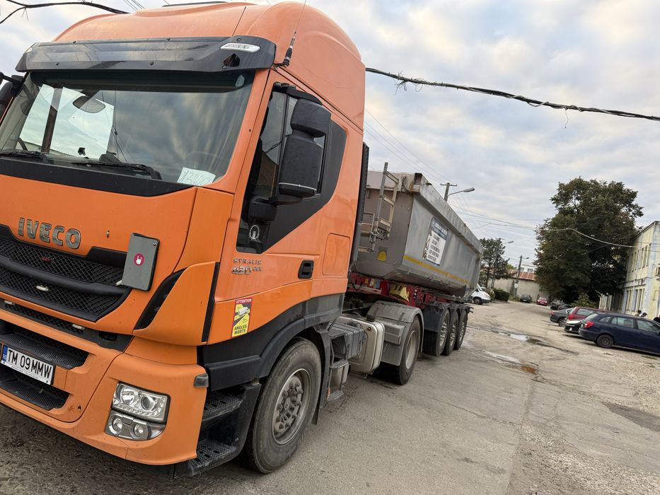 Ansamblu bascula iveco-schmitz