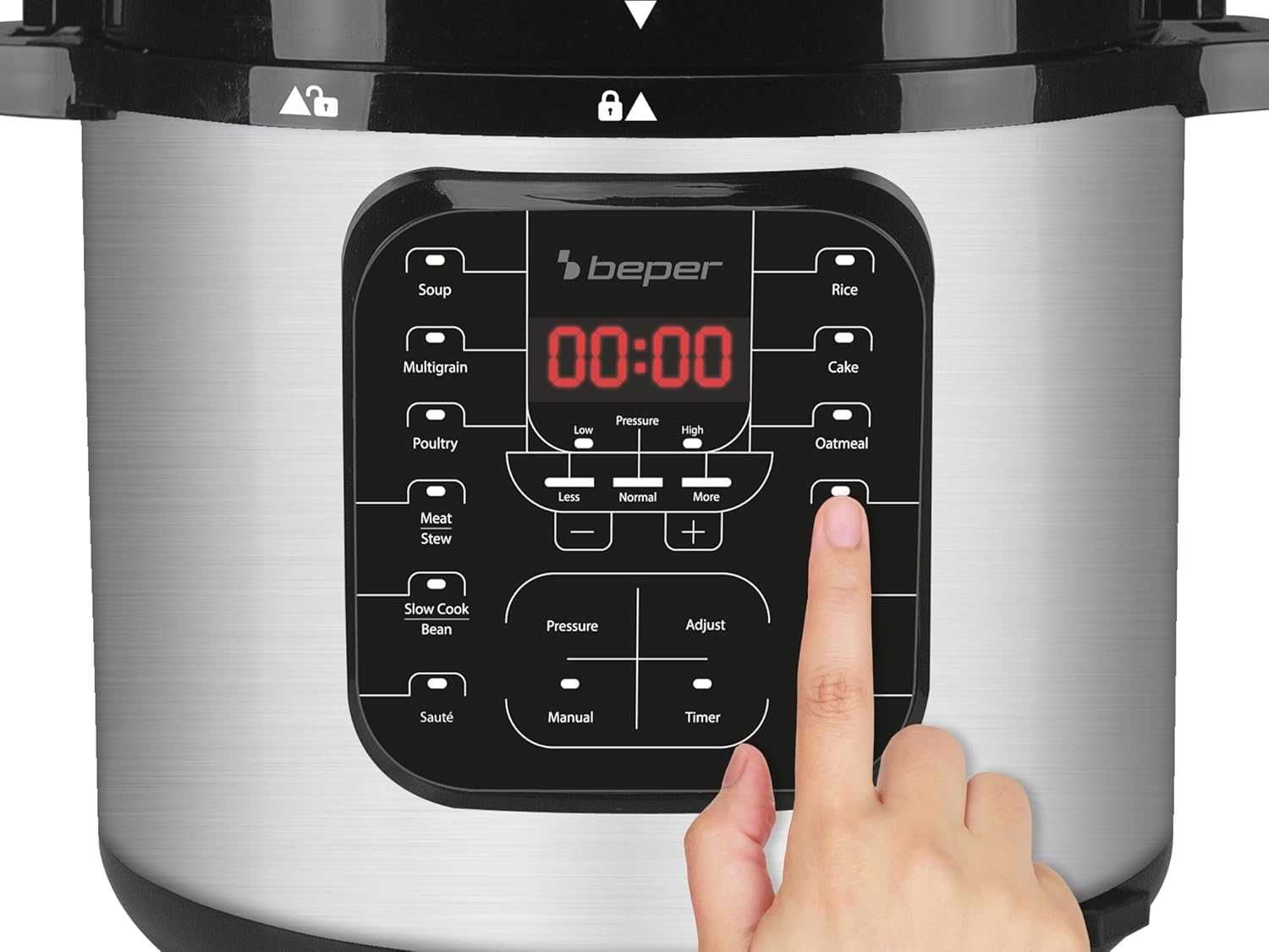 Мултикукър Beper 6L (P101COS001) 15 програми за готвене 1200W