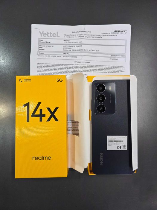 Realme 14 X RAM 6GB / 128GB Black