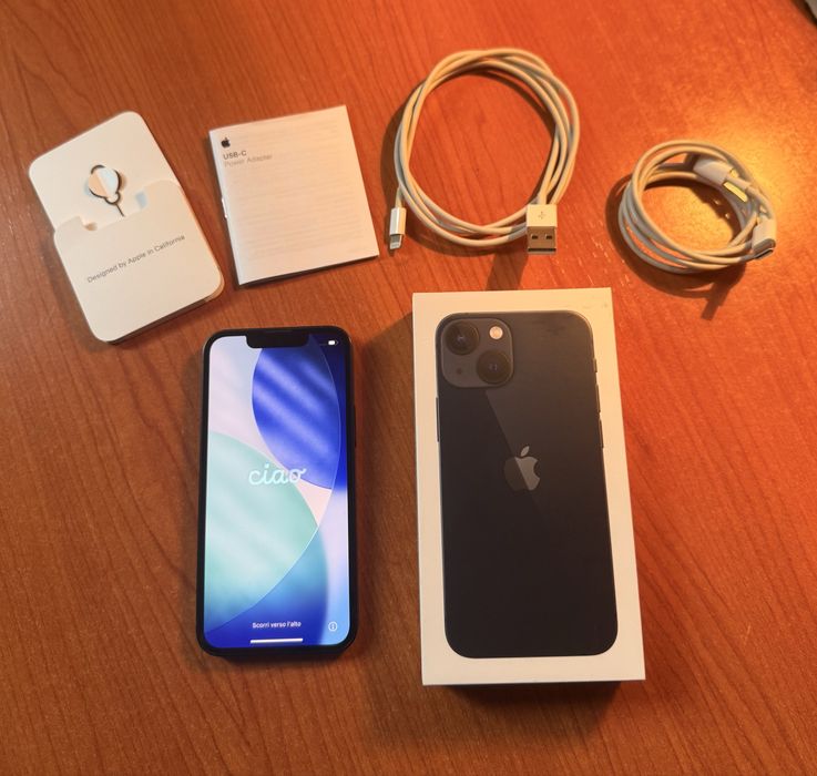 Iphone 13 Mini 128GB Midnight blue + 2 incarcatoare