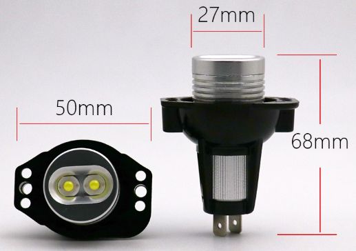 Лед Ангелски Очи БМВ Е90 Е91 Led Angel Eyes BMW E90 E91 10w