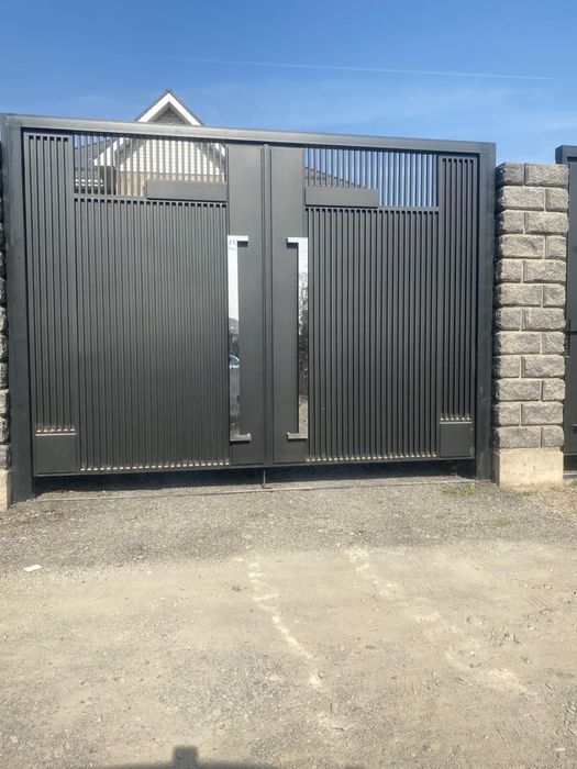 Ворота навес сварочная работа