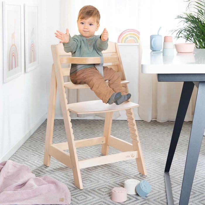 Scaun de masa pentru bebelusi, Roba, Sit Up III, inaltime ajustabila