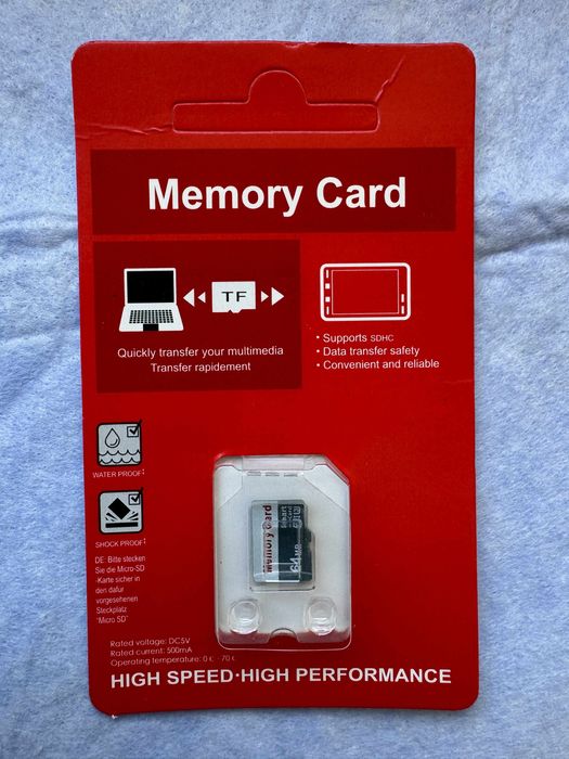 SD card 32 Gb, HDD Seagate 500Gb, micro Sd 64 Gb