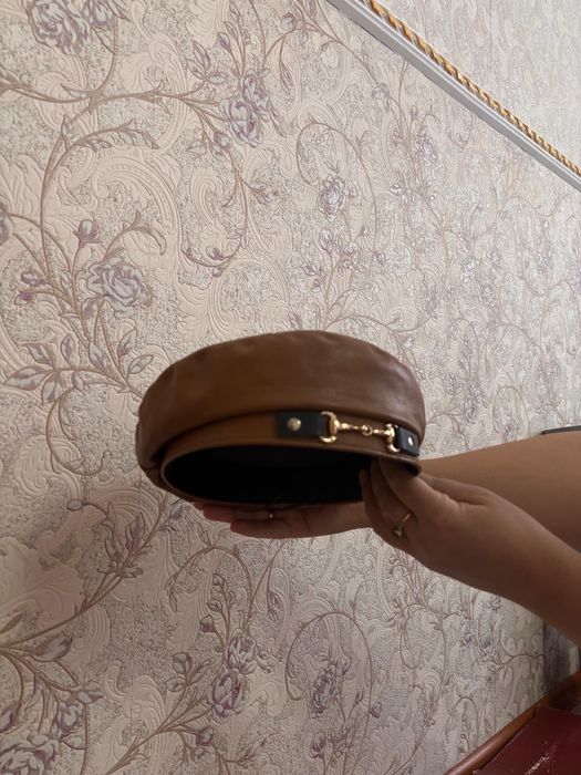 Béret en Cuir Femme | La Parisienne брендовый берет