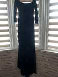 Vând rochie de ocazie neagră cu trenă!!!Rochie neagră cu paiete și tre
