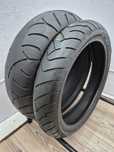 Set anvelope moto 120 70 17 cu 190 55 17 Bridgestone bt023 bt021