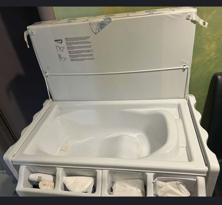 Masa de schimbat bebe cu cadita Mappy