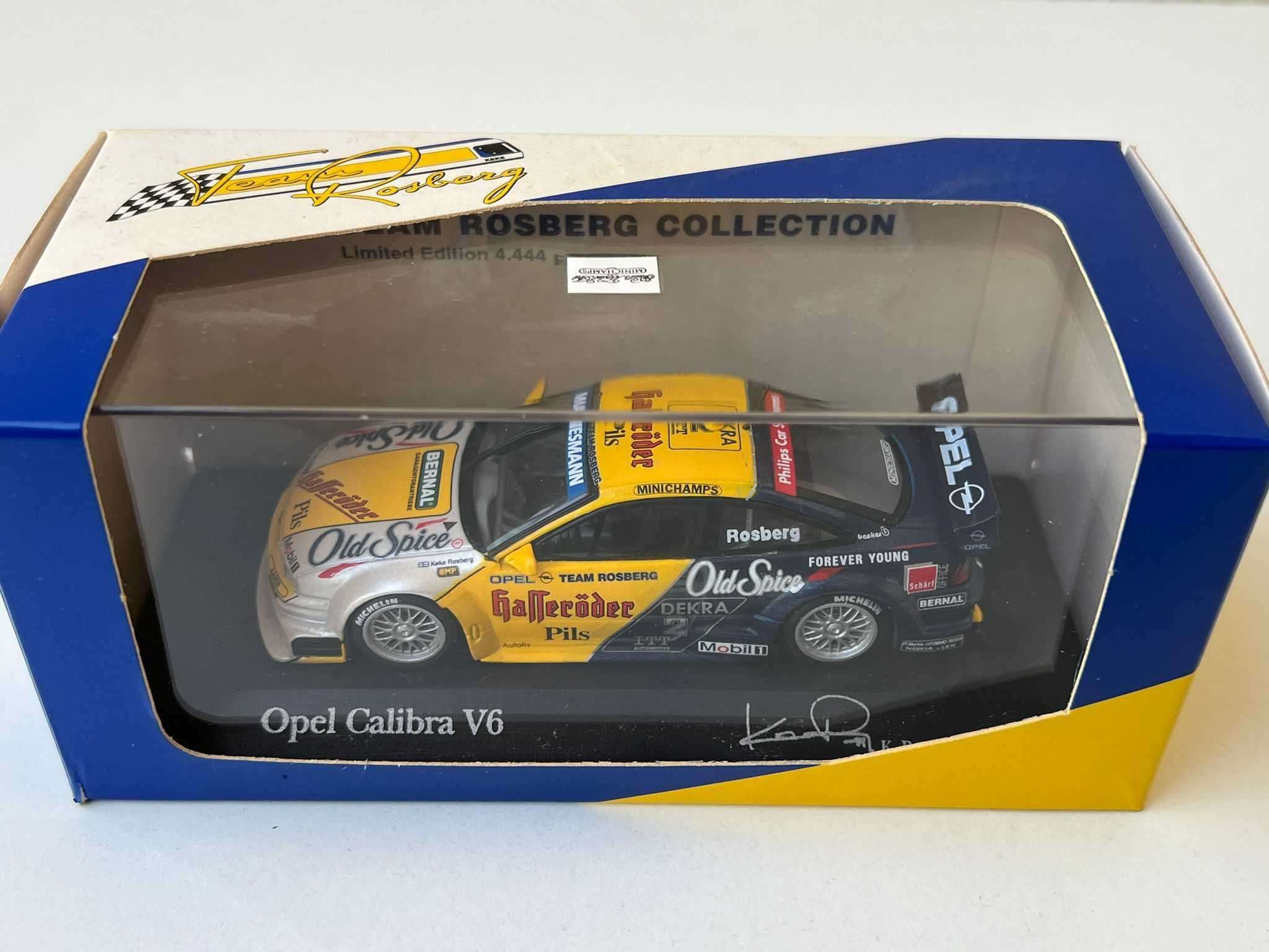 Macheta Auto 1/43 Minichamps Opel Calibra V6 DTM Racing Rosberg