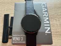 Garmin Venu 3 leather band