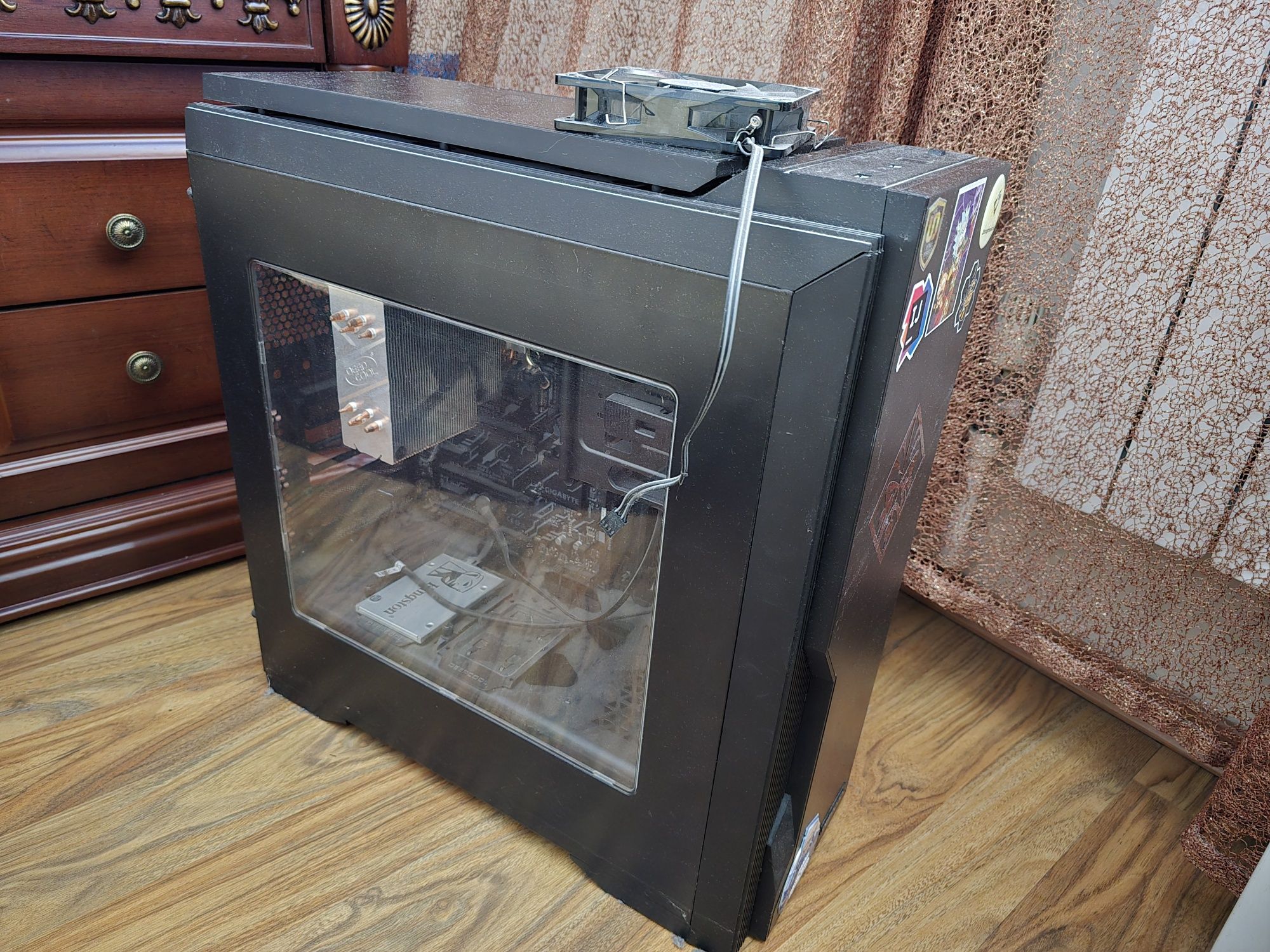 Процессор intel core i5+8400 + мат.плата, куллер и кейс в подарок