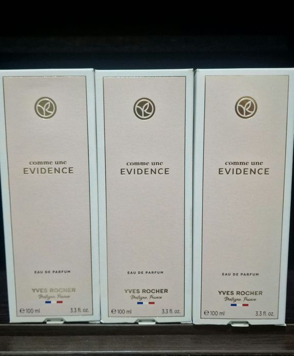 3 parfumuri Comme une Evidence de 100 ml, Yves Rocher