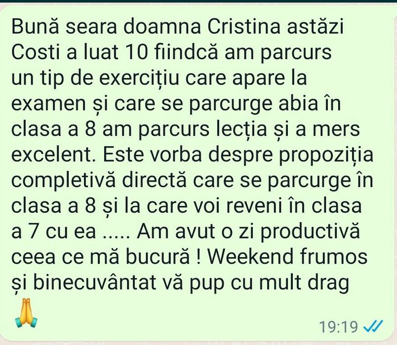 Ofer meditații la limba română, engleză, germană istorie și biologie