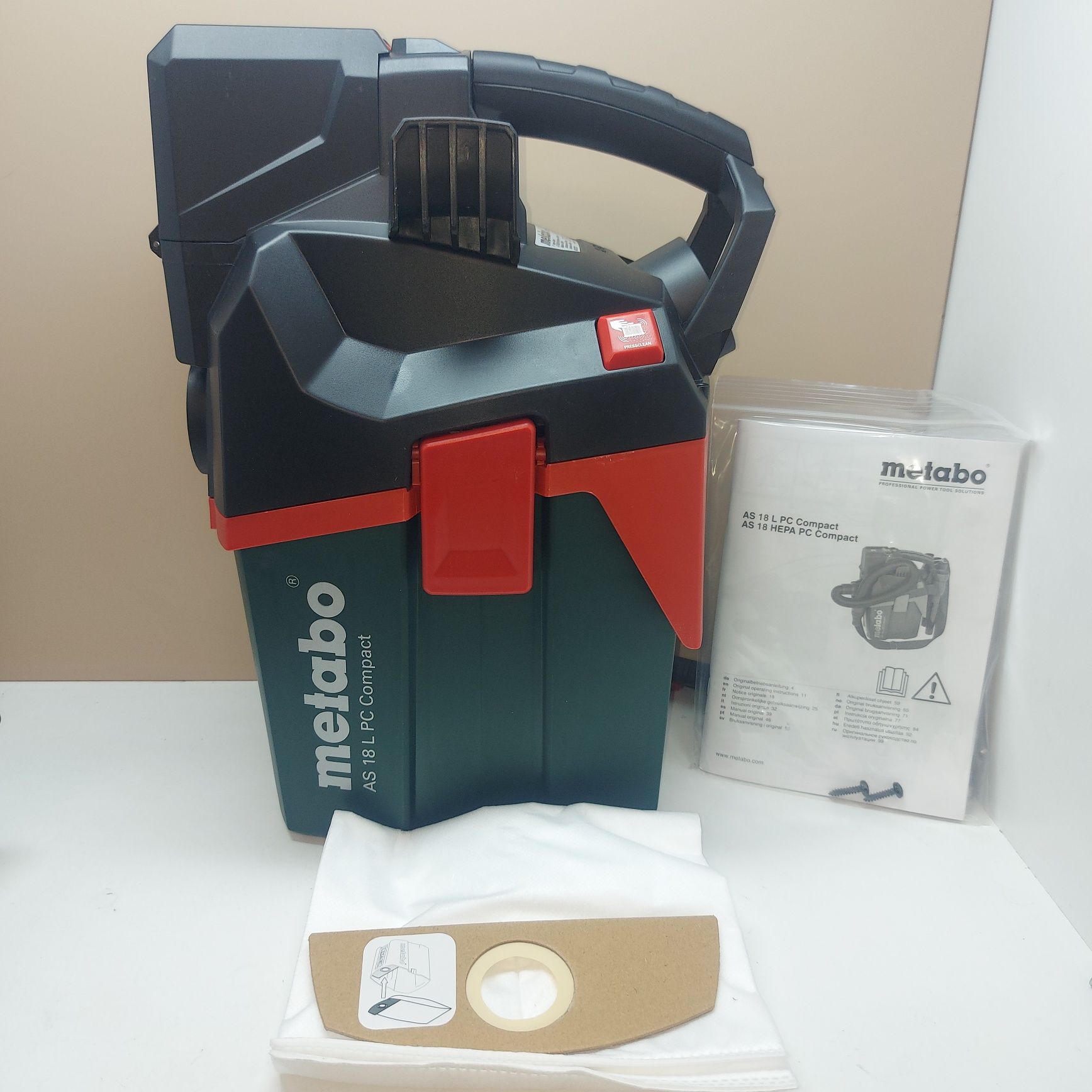 ПРОМОЦИЯ.Акумулаторна прахосмукачка Metabo AS 18 L PC Compact