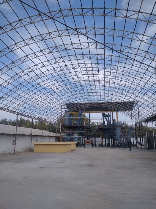 Kanteyner materialdan tom naves stadiyonlar qurib ornatamiz