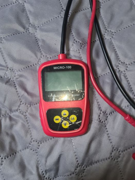 Товарна вилка, Уред за измерване стартов ток, зареждане на акумулатори