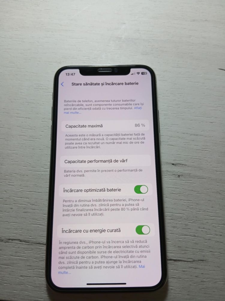 Vand iPhone X 64 GB perfect functional