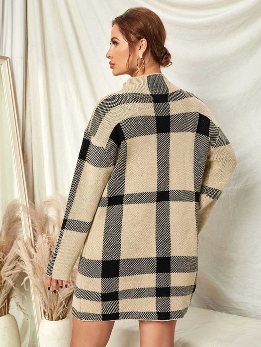 Елегантна туника рокля, Есенно - зимна рокля, Топла рокля