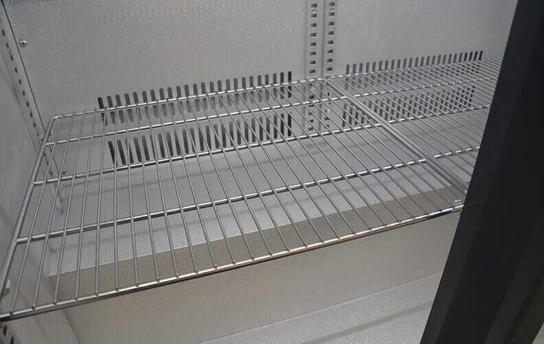 Polite etajere tip grilaj, inox frigidere, dulapuri/mese frigorifice