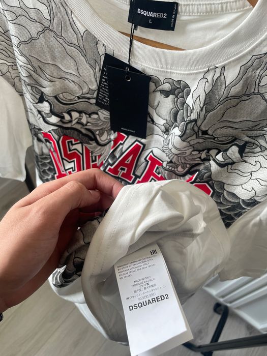 Tricou dsquared dsq2 Dragon