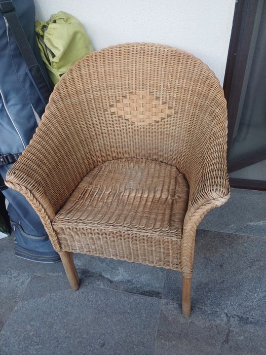 Scaune ratan natural teresa/gradina!