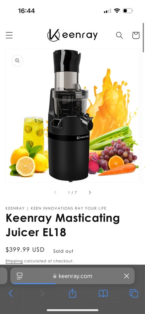 Сокоизтисквачка Keenray