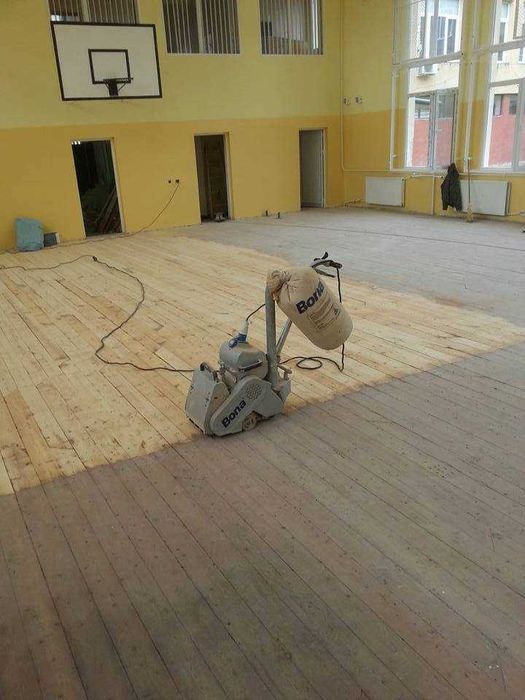 Безпрахово циклене на паркет и дюшеме Копривщица