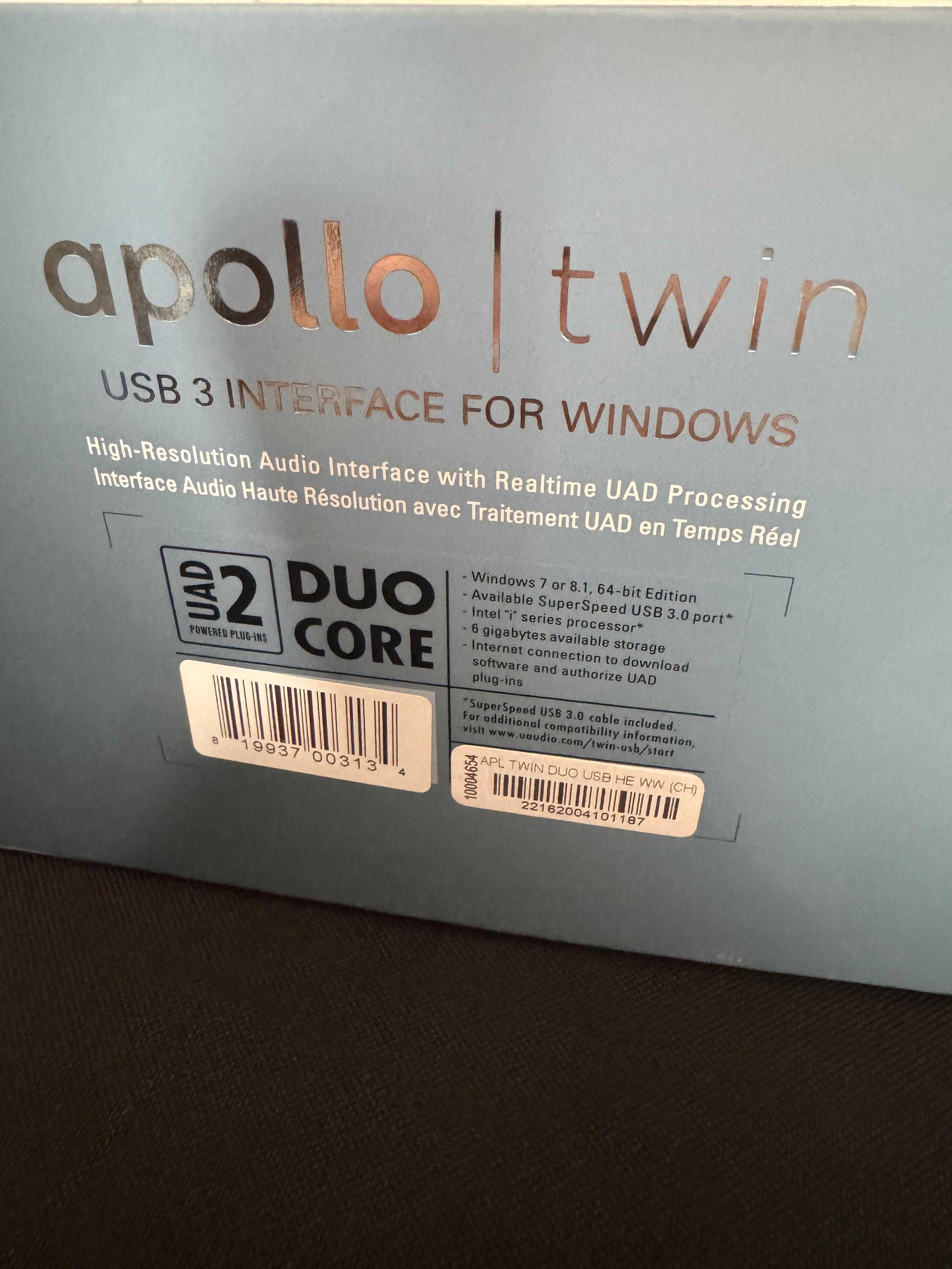 Universal Audio Apollo Twin USB Duo Heritage