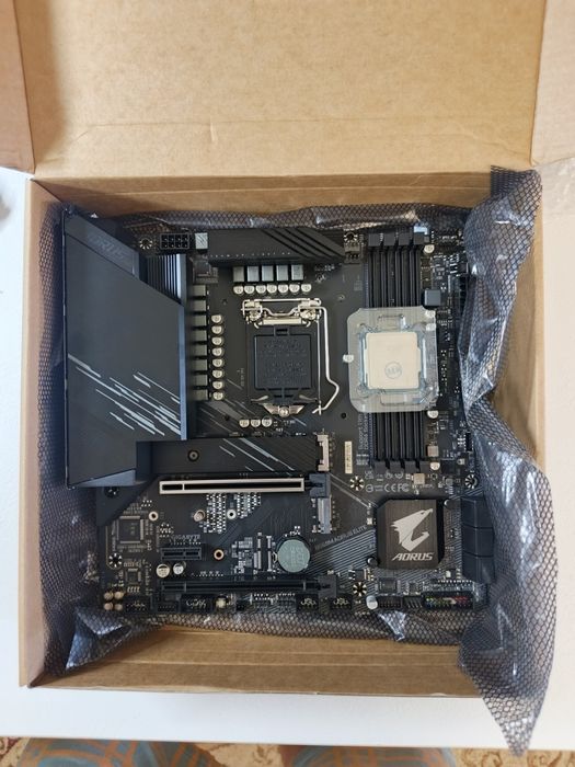 Комплект i5 11400f + Aorus B560M Elite